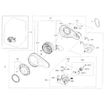 Samsung DV42H5400EW/A3-00 dryer parts | Sears PartsDirect