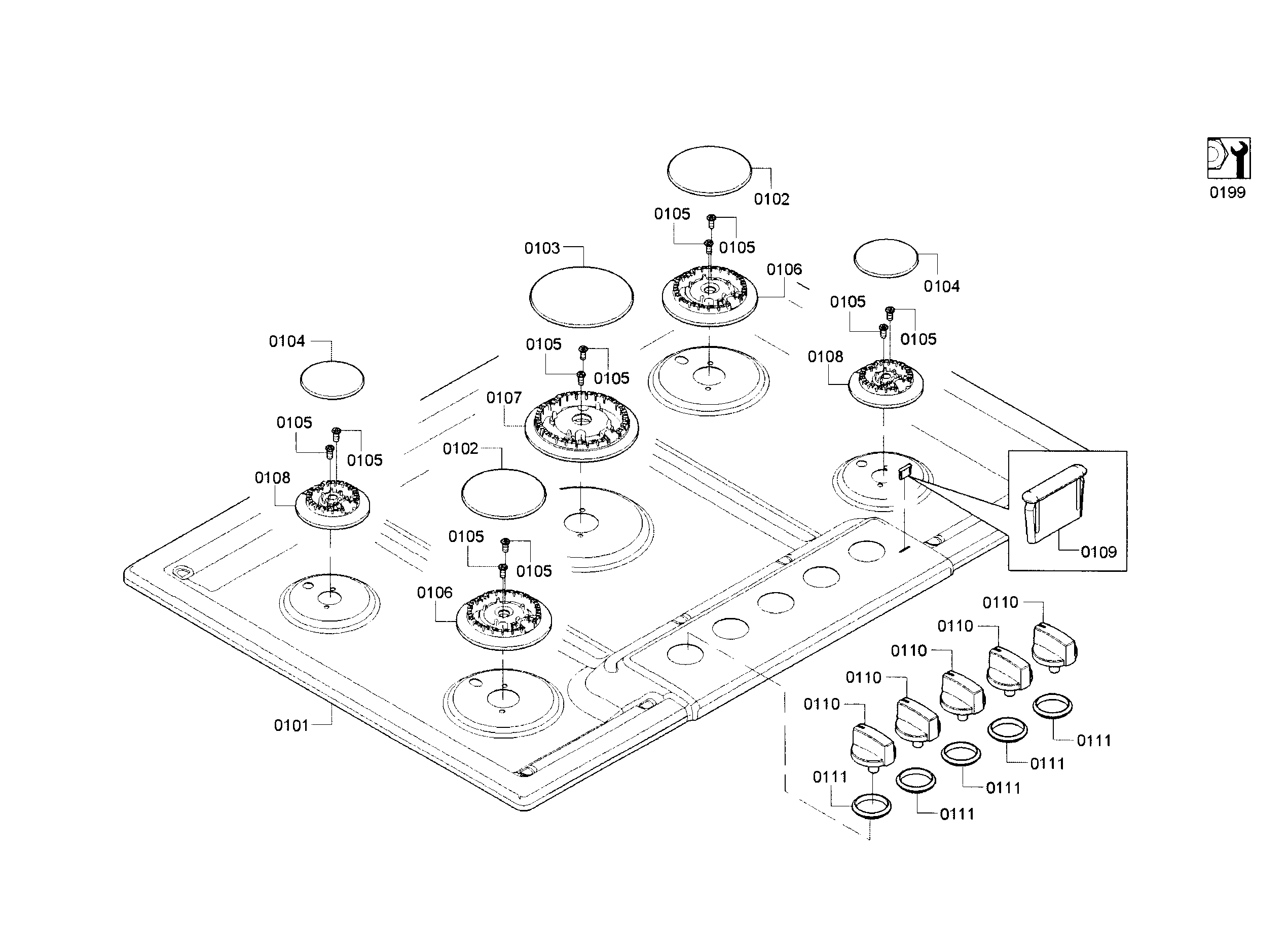 Looking For Bosch Model Ngm8055uc 01 Gas Cooktop Repair