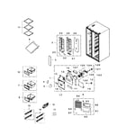 Looking for Samsung model RS25H5111SR/AA-00 side-by-side refrigerator
