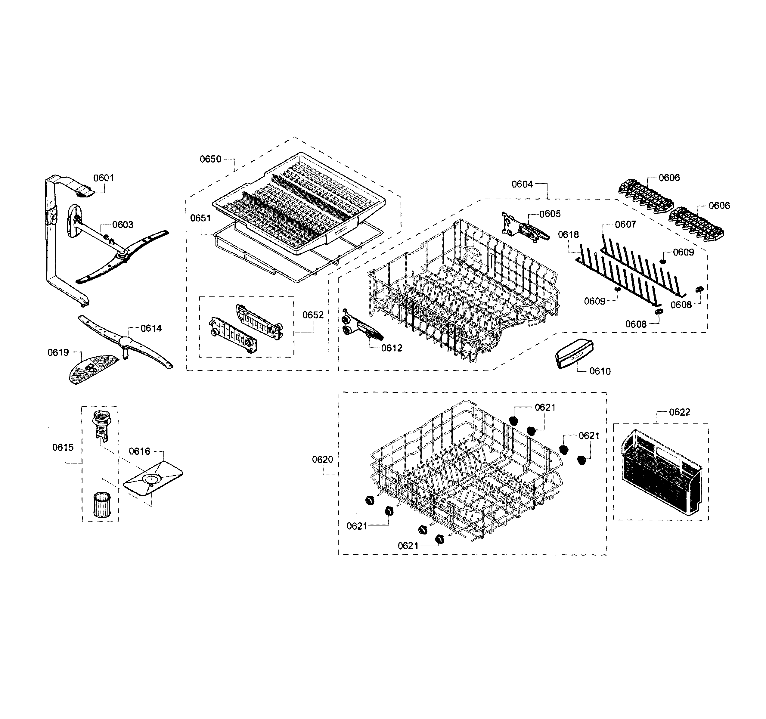 BOSCH | Model #SHP65T55UC/02 | DISHWASHER | SearsPartsDirect.com