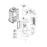 Samsung RF28HMEDBSR/AA-02 bottom-mount refrigerator parts | Sears ...