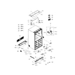 Samsung RF34H9960S4/AA-00 bottom-mount refrigerator parts | Sears