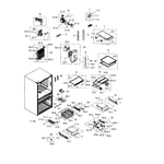 Samsung RF30HBEDBSR/AA-01 bottom-mount refrigerator parts | Sears