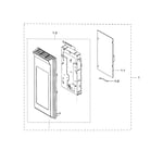 Samsung ME20H705MSS/AA-00 microwave/hood combo parts | Sears PartsDirect