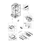 Samsung RF26HFPNBSR/AA-00 bottom-mount refrigerator parts | Sears ...