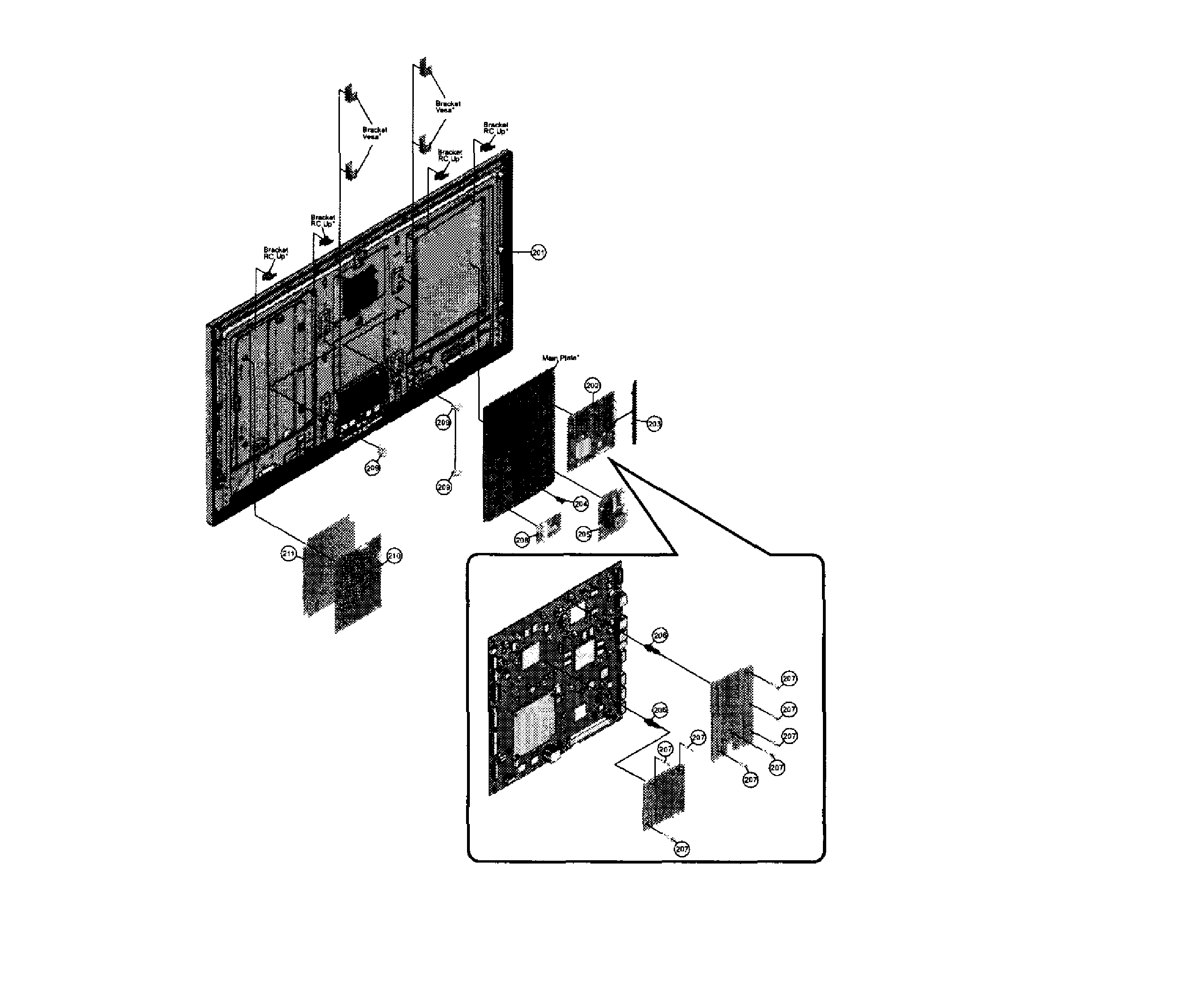 ReplacementScrews Stand Screws for Sony XBR-55X800B