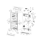 Samsung RF18HFENBWW/AA-00 bottom-mount refrigerator parts | Sears