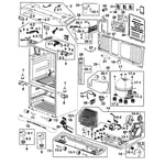 Samsung RF268ACPN/XAA-01 bottom-mount refrigerator parts | Sears