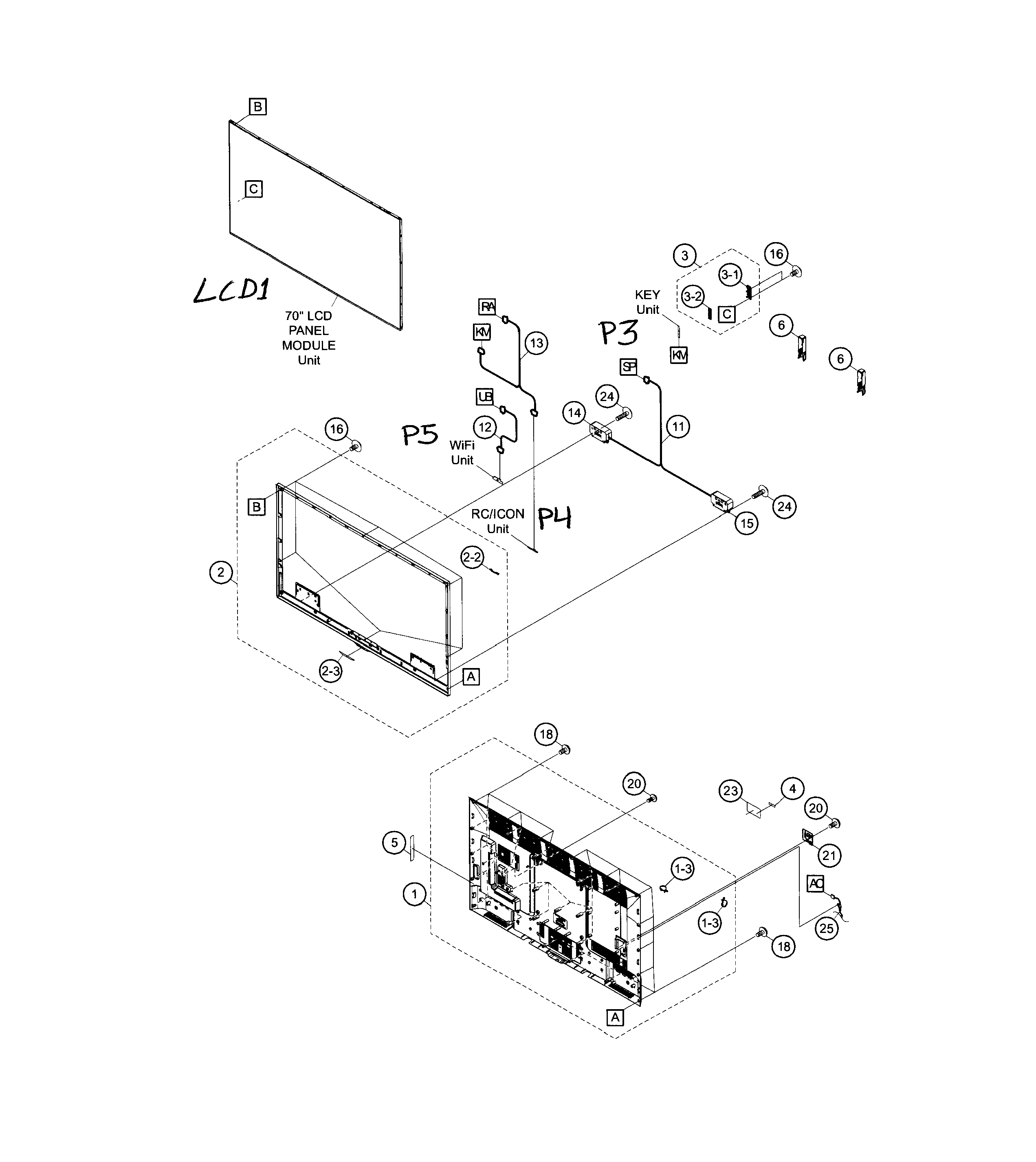 led tv parts diagram wiring diagram third levelsharp model lc 70le660u lcd television genuine parts microwave parts diagram led tv parts diagram