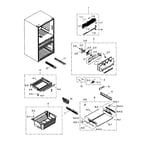Samsung RF24FSEDBSR/AA-01 bottom-mount refrigerator parts | Sears