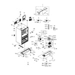 Samsung RF24FSEDBSR/AA-01 bottom-mount refrigerator parts | Sears ...