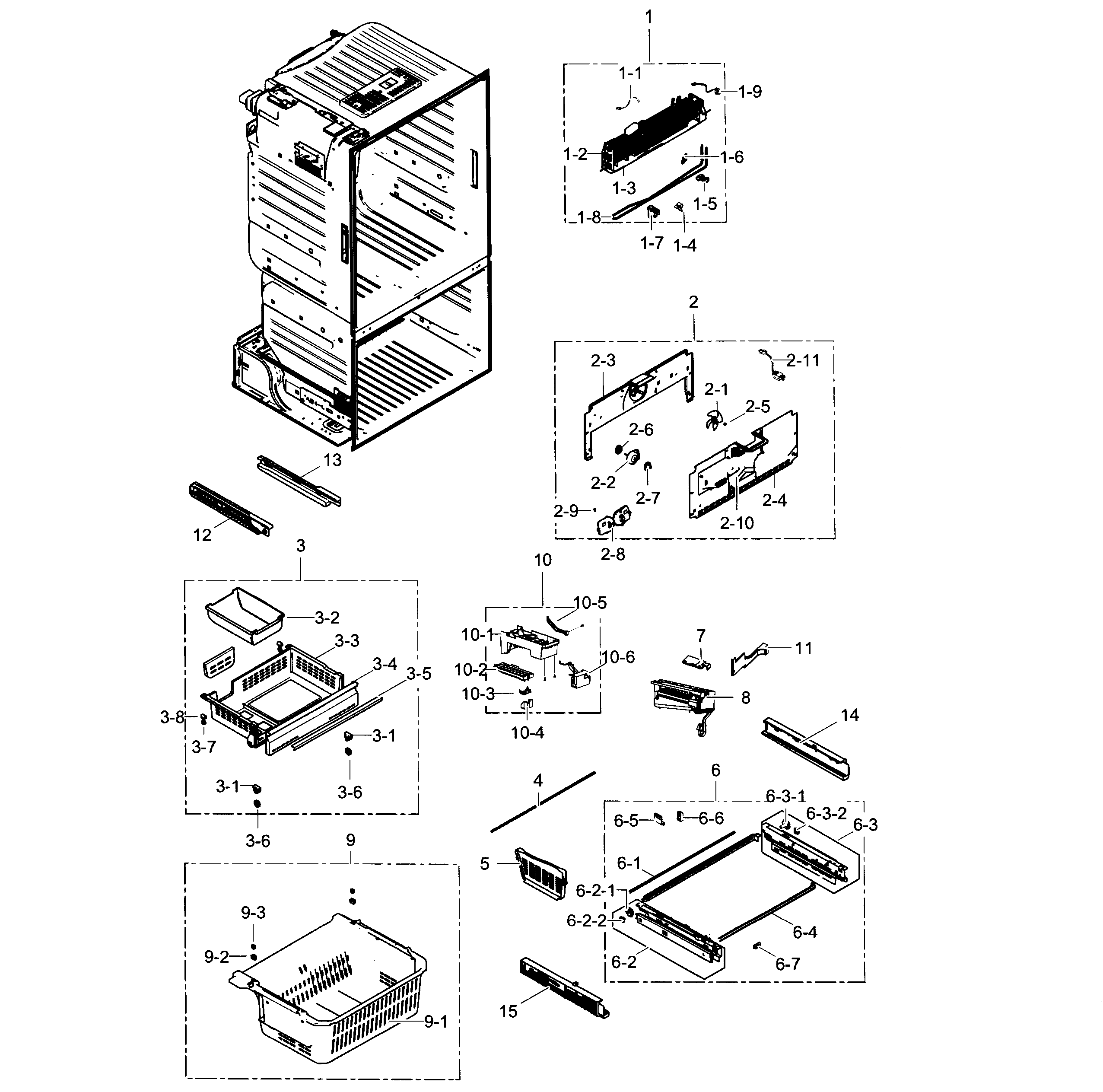 Samsung Rf267abrs Refrigerator Schematic Diagrams - Wiring ... wiring diagram leviton 1755 