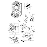Samsung RF28HFEDTSR/AA-03 bottom-mount refrigerator parts | Sears