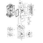 Samsung RF323TEDBSR/AA-02 bottom-mount refrigerator parts | Sears ...