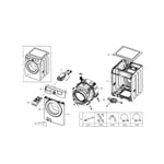 Samsung WF210ANW/XAA-01 washer parts | Sears PartsDirect