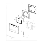 Samsung NE595R1ABSR/AA-03 electric range parts | Sears PartsDirect