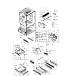 Samsung RF263TEAESR/AA-00 bottom-mount refrigerator parts | Sears