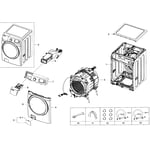 Samsung WF455ARGSWR/A2-00 washer parts | Sears PartsDirect