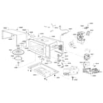 Bosch HMB5061/01 built-in microwave parts | Sears PartsDirect