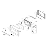Bosch HMC87151UC/01 built-in microwave parts | Sears PartsDirect