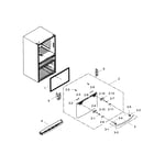 Samsung RF28HMEDBSR/AA-03 bottom-mount refrigerator parts | Sears