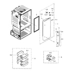 Samsung RF23HCEDBSR/AA-03 bottom-mount refrigerator parts | Sears ...