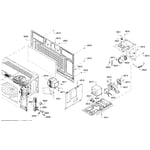Bosch HMV8052U/01 microwave/hood combo parts | Sears PartsDirect