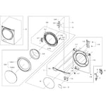 Samsung WF455ARGSGR/A2-00 washer parts | Sears PartsDirect