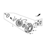 2 Supporti Isolatore In Gomma Originali GENERAC 0H1829 – M8-1,25 38,1 X 25,4 Mm