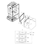 Samsung RF263BEAESR/AA-01 bottom-mount refrigerator parts | Sears