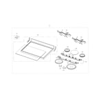 Looking for Samsung model NE59J3420SS/AA-01 electric range repair