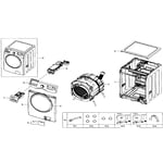 Samsung WF330ANW/XAA-01 washer parts | Sears PartsDirect
