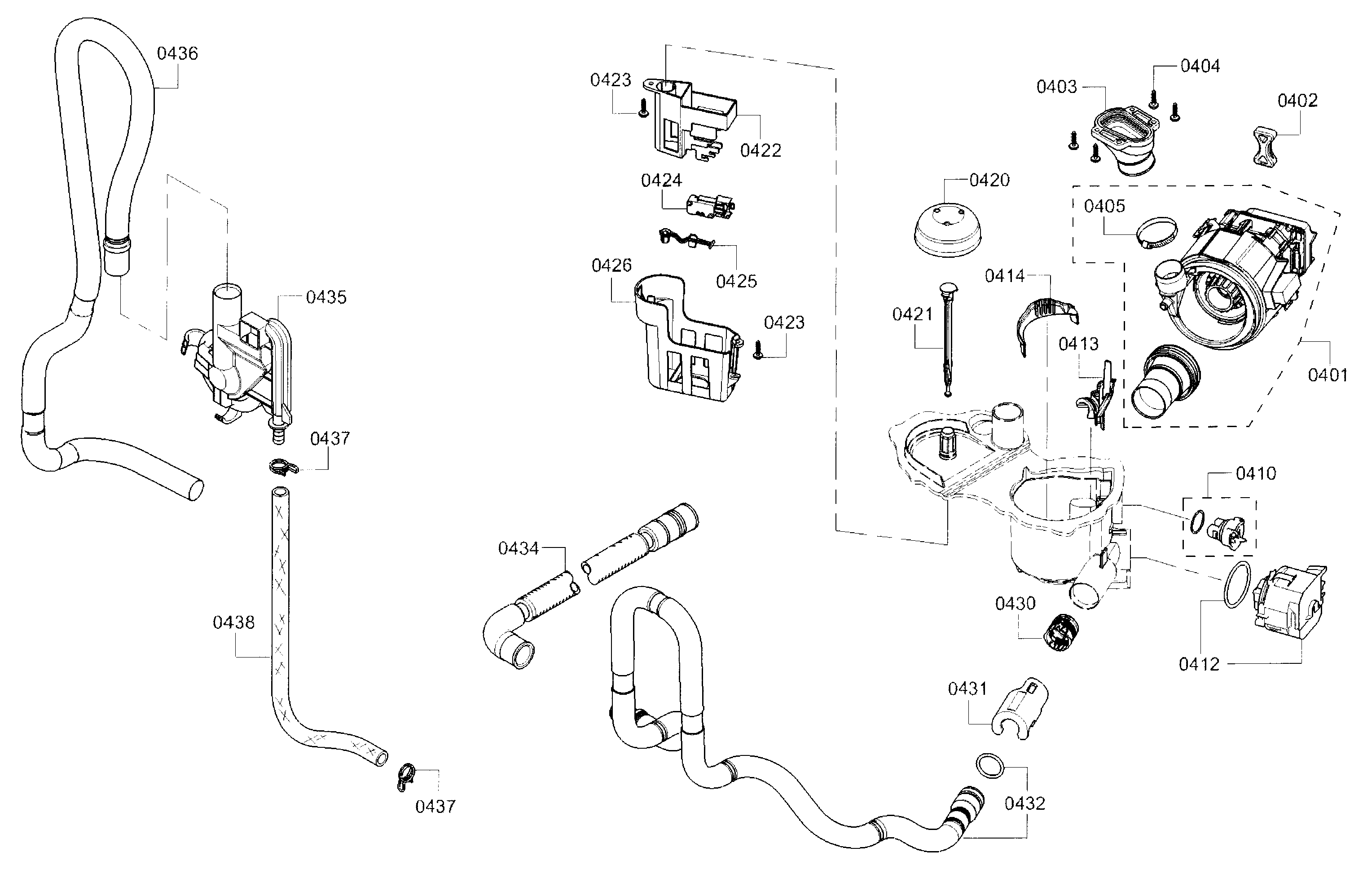 Bosch Dishwasher Parts Diagram