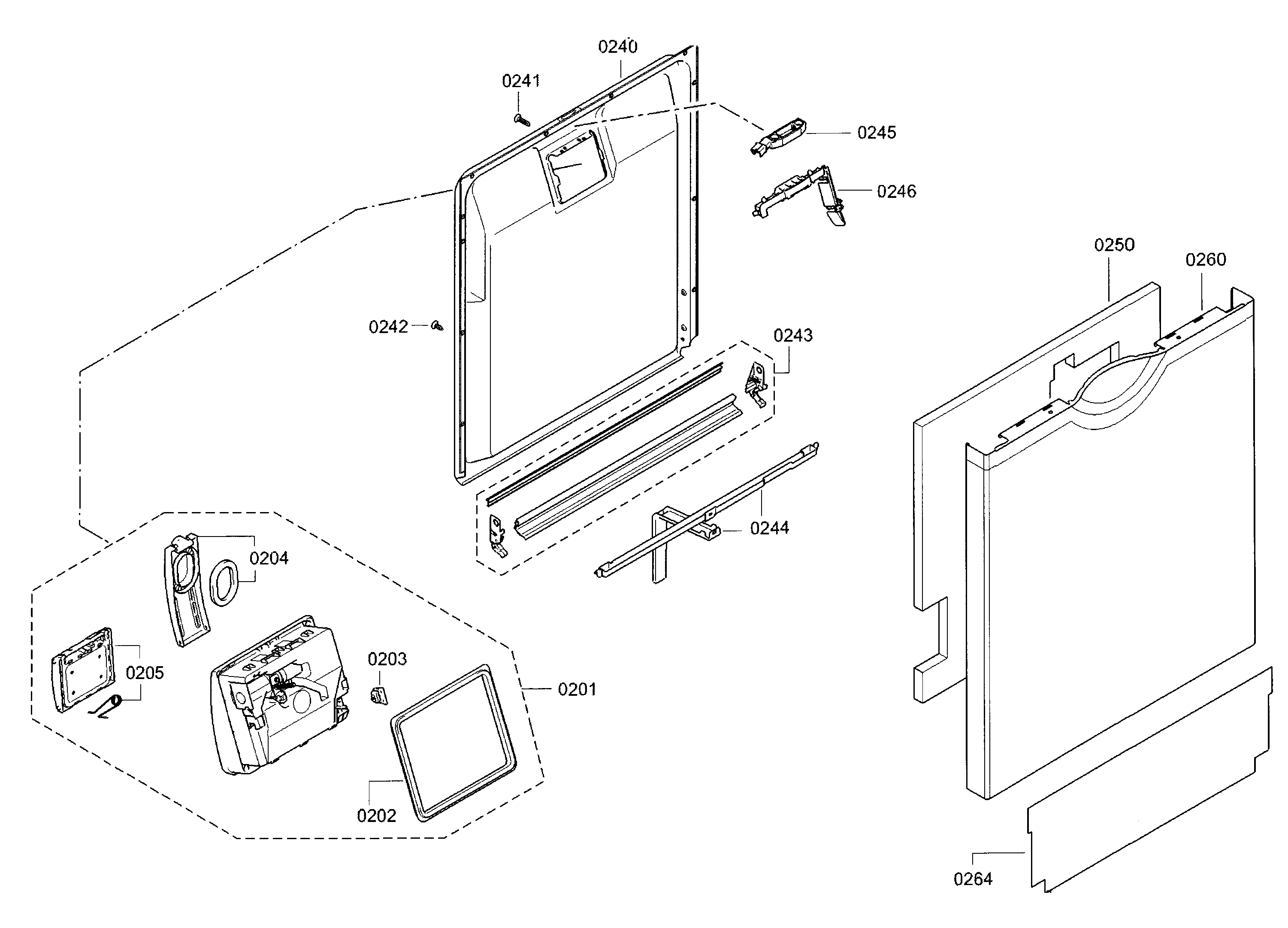 bosch dishwasher sge68u55uc