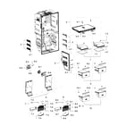Samsung RF23J9011SR/AA-01 bottom-mount refrigerator parts | Sears
