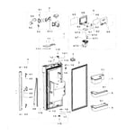 Samsung RF23J9011SR/AA-01 bottom-mount refrigerator parts | Sears