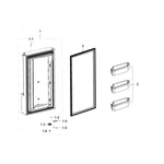 Samsung RF23J9011SR/AA-02 bottom-mount refrigerator parts | Sears