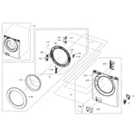 Samsung WF36J4000AW/A2-00 washer parts | Sears PartsDirect