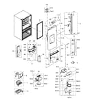 Samsung RF31FMESBSR/AA-05 bottom-mount refrigerator parts | Sears ...