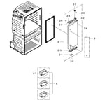 Samsung RF4287HABP/XAA-02 bottom-mount refrigerator parts | Sears