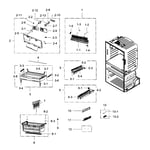 Looking for Samsung model RF4287HARS/XAA-02 bottom-mount refrigerator