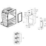 Looking for Samsung model RF28HMEDBSR/AA-08 bottom-mount refrigerator ...