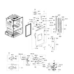 Looking for Samsung model RF28HFEDTSR/AA-08 bottom-mount refrigerator