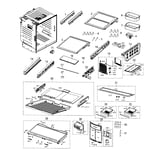 Samsung RF260BEAEBC/AA-02 bottom-mount refrigerator parts | Sears