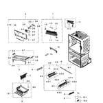 Looking for Samsung model RF28HMEDBBC/AA-06 bottom-mount refrigerator