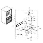 Samsung RF31FMEDBBC/AA-06 bottom-mount refrigerator parts | Sears