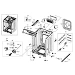 Samsung WF448AAP/XAA-08 washer parts | Sears PartsDirect