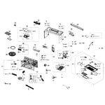 Samsung ME21F707MJT/AA-01 microwave/hood combo parts | Sears PartsDirect