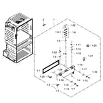 Samsung RF28JBEDBSG/AA-01 bottom-mount refrigerator parts | Sears