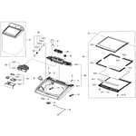 Samsung WA456DRHDWR/AA05 washer parts Sears PartsDirect